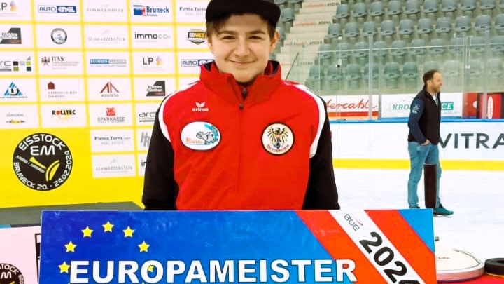 Kilian Schöndorfer ist U 16 Team Europameister