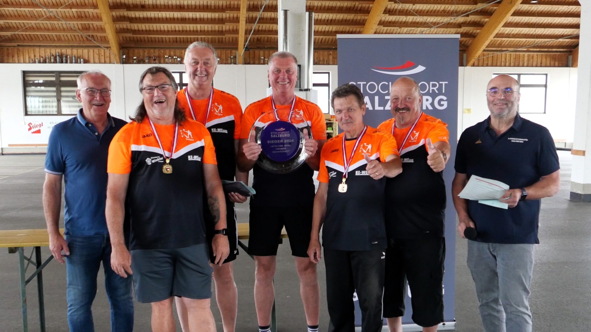 UEV Thalgau gewinnt die Herren Landesmeisterschaft 2024